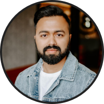 Photo of Nabeel, Linute's co-founder.